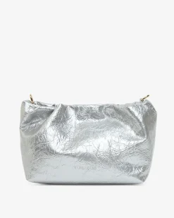 ELMS+KING Monty Bag - Silver Crinkle
