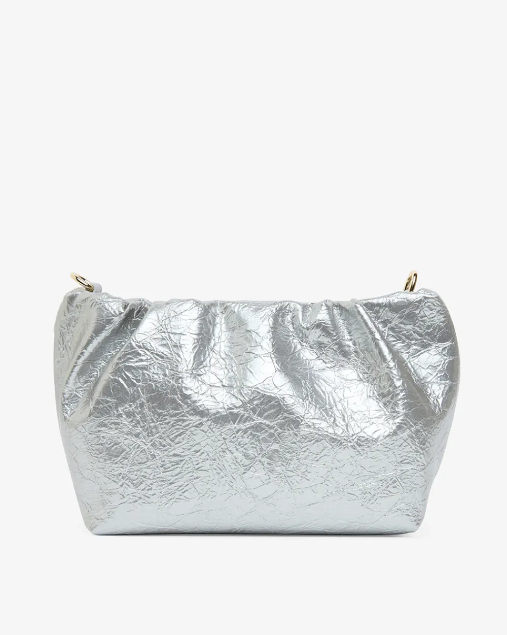 ELMS+KING Monty Bag - Silver Crinkle