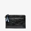 ELMS+KING New York Coin Purse - Charcoal Crinkle