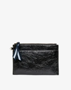 ELMS+KING New York Coin Purse - Charcoal Crinkle