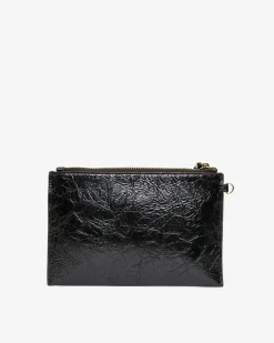 ELMS+KING New York Coin Purse - Charcoal Crinkle