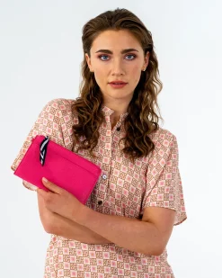 ELMS+KING New York Coin Purse - Fuchsia