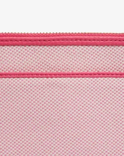 ELMS+KING New York Coin Purse - Fuchsia w/Canvas