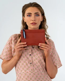 ELMS+KING New York Coin Purse - Rust