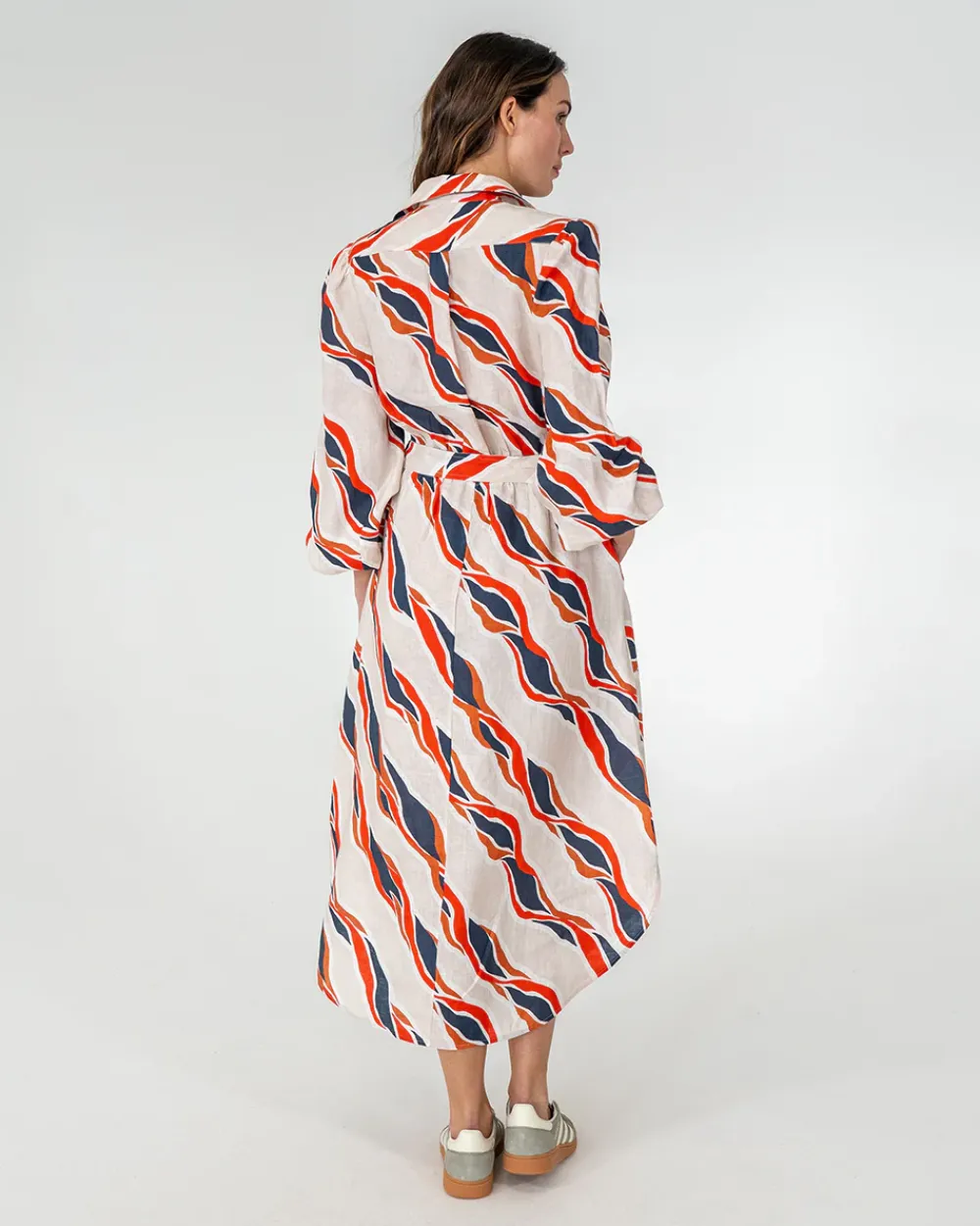 ELMS+KING Palm Beach Shirt Dress - River