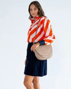 ELMS+KING Salerno Crossbody - Latte
