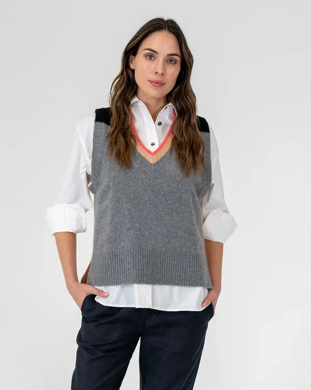 ELMS+KING Sevilla Vest - Charcoal Multi