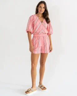 ELMS+KING Sicily Short - Candy Stripe