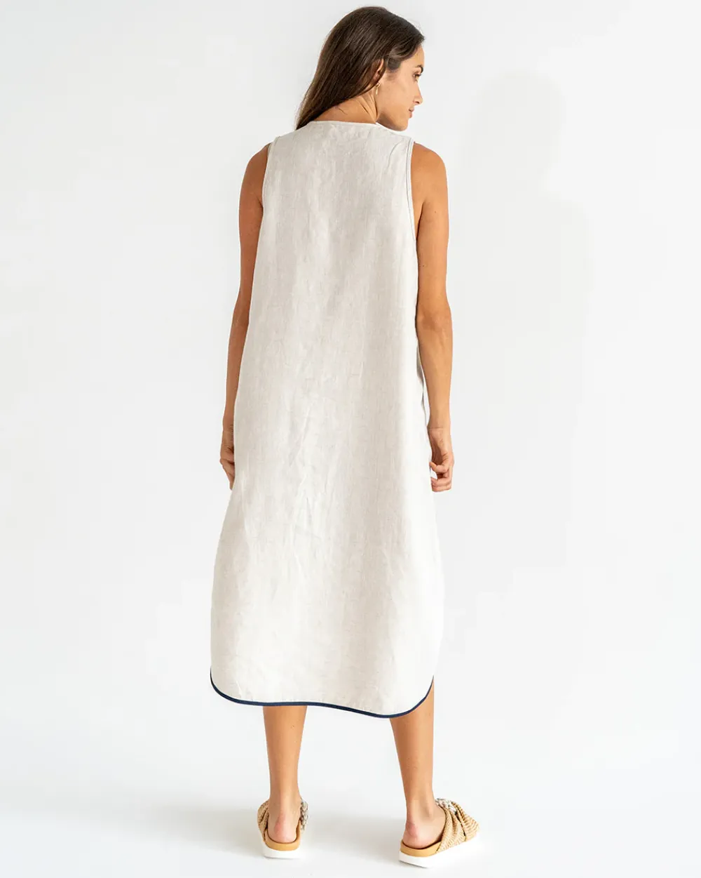 ELMS+KING St Moritz Tank Dress - Natural