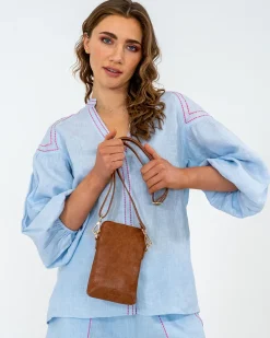 ELMS+KING Sullivan Phone Bag - Tan Pebble