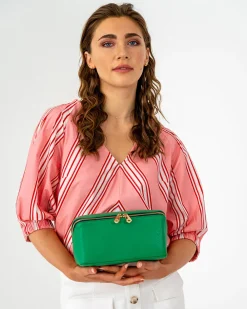 ELMS+KING Washbag - Green PU