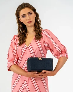 ELMS+KING Washbag - Navy PU