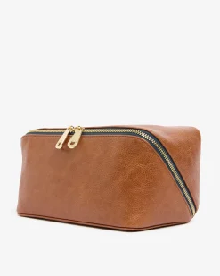 ELMS+KING Washbag - Tan Pebble PU
