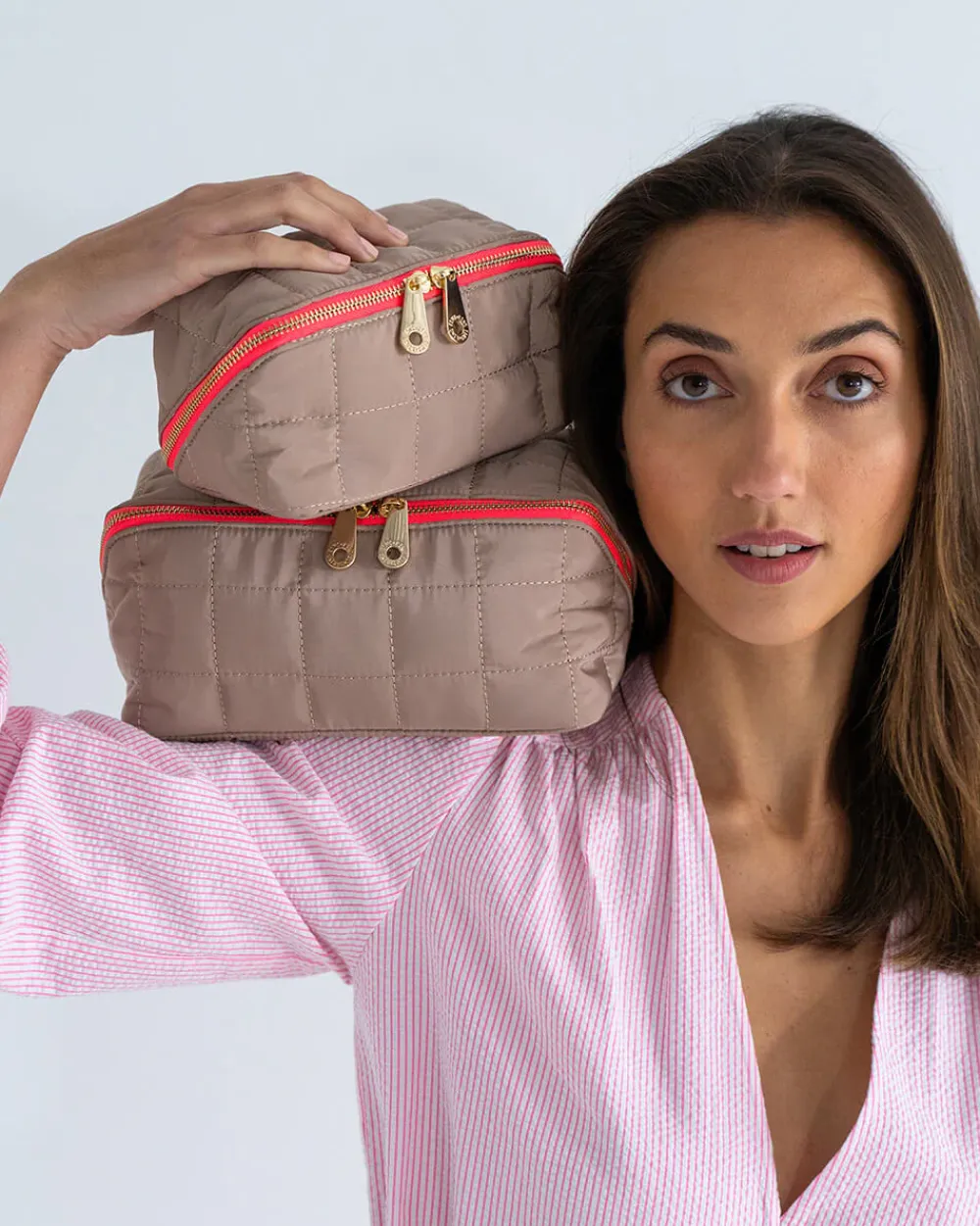 ELMS+KING Washbag - Taupe